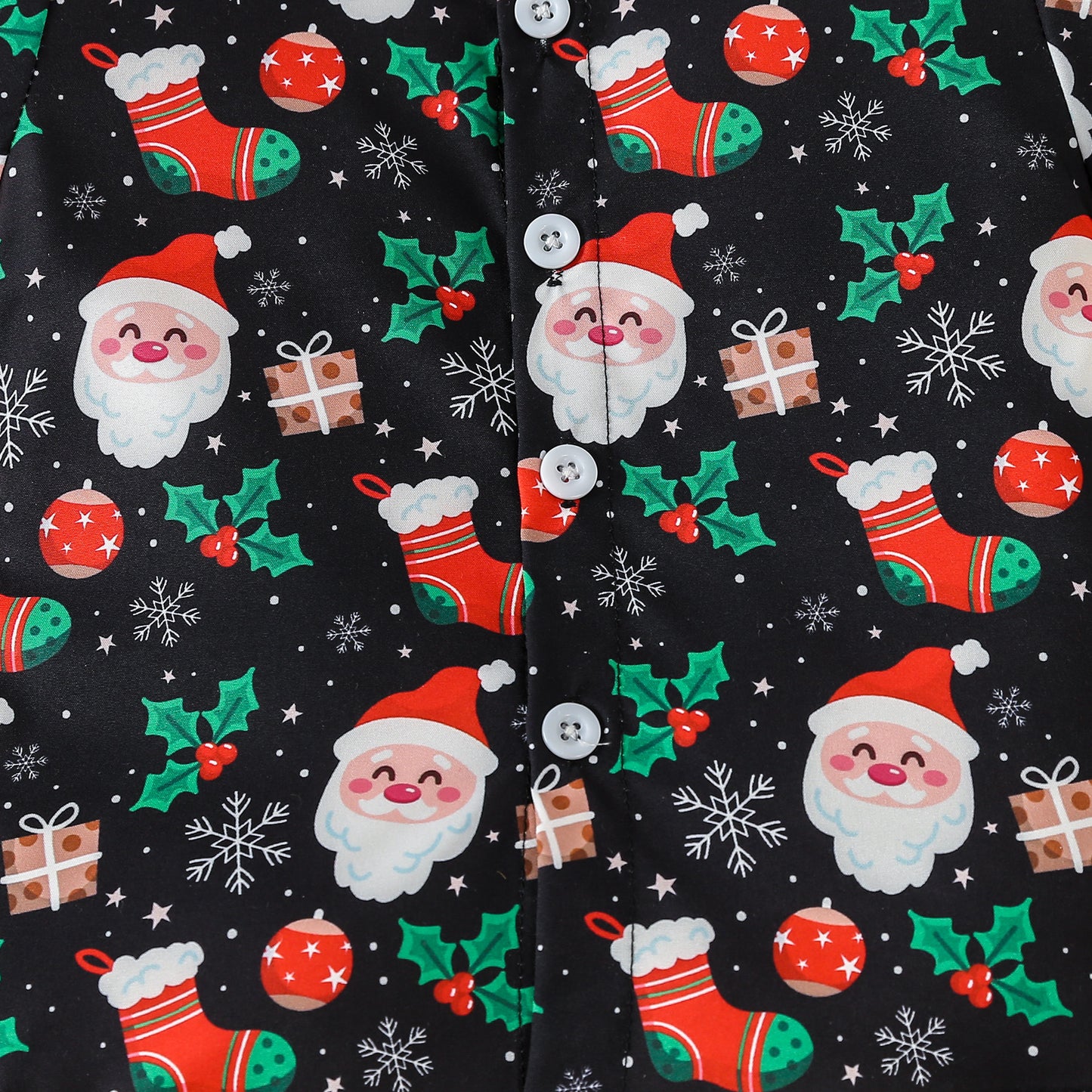 Christmas Boys Casual Short-sleeve Set