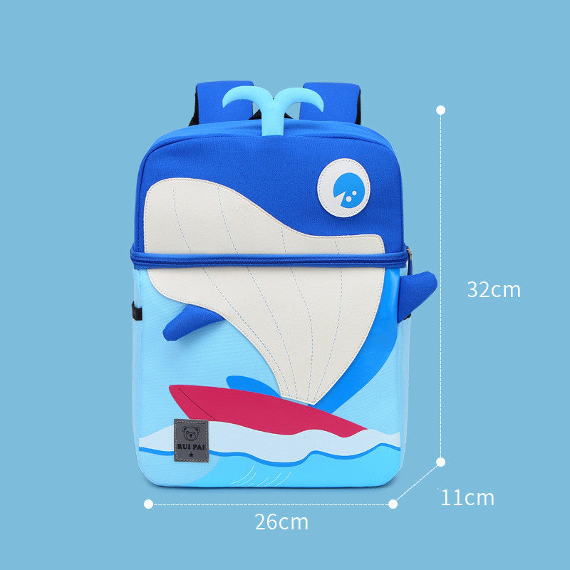 Korean cute children cartoon school bag