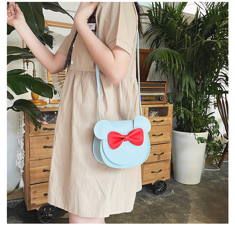 Cute And Adorable Bowknot Soft Girl Purse