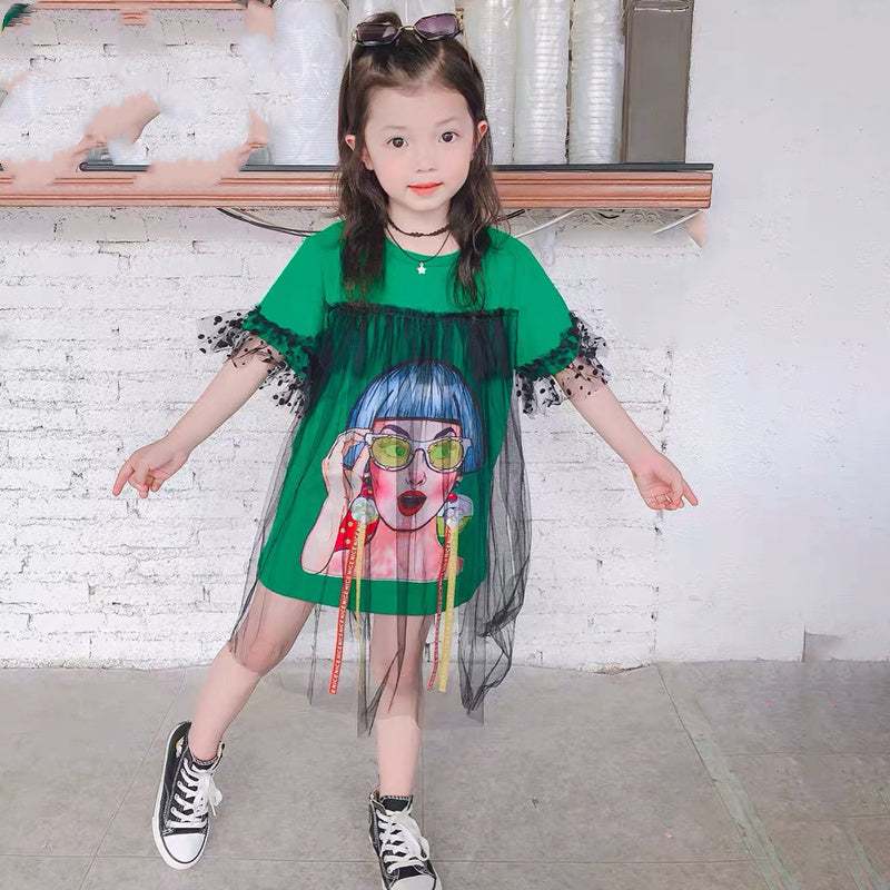 Summer Girls Long Loose Streetwear Comfortable T-Shirt