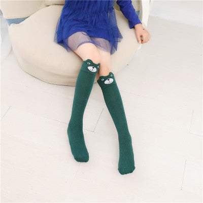 Fashionable And Cute Girl Cotton Stockings/Knee Socks