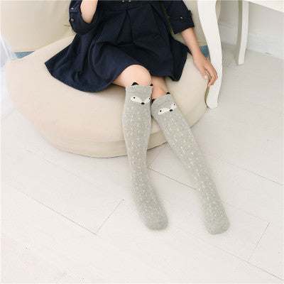 Fashionable And Cute Girl Cotton Stockings/Knee Socks