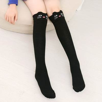 Fashionable And Cute Girl Cotton Stockings/Knee Socks