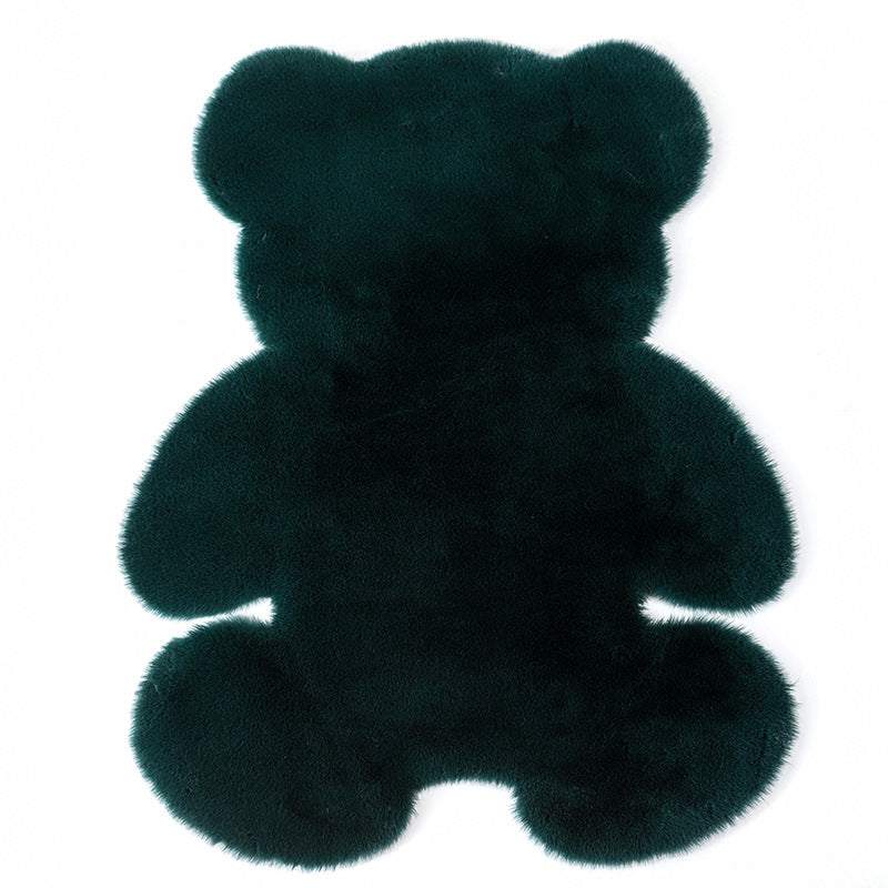 Fur Cartoon Bear Animal Carpet Floor Mat Door Mat