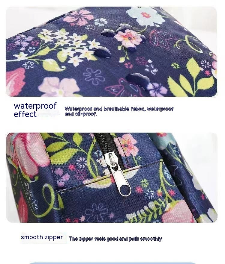Printed Portable Multi-use Student Small Cloth, Makeup Storage, Hand Carrying bag