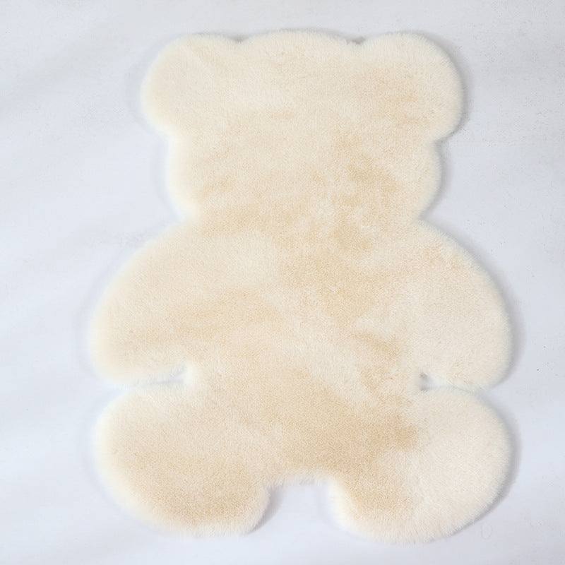 Fur Cartoon Bear Animal Carpet Floor Mat Door Mat
