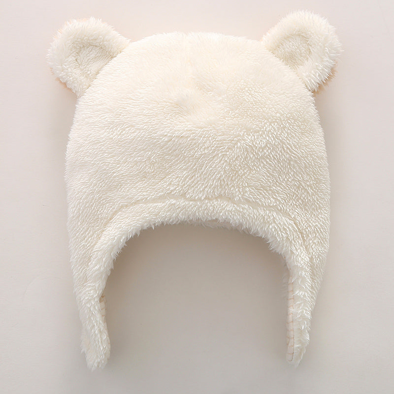 Baby Flannel Buckle Hat