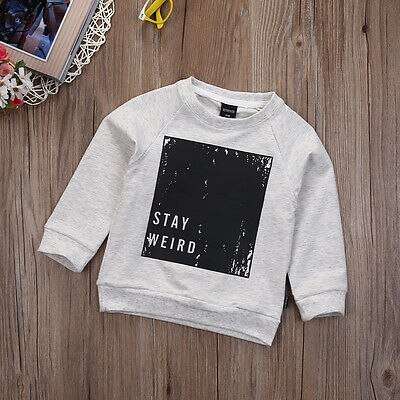 Spring and Autumn Kids Stay Weird Sweater