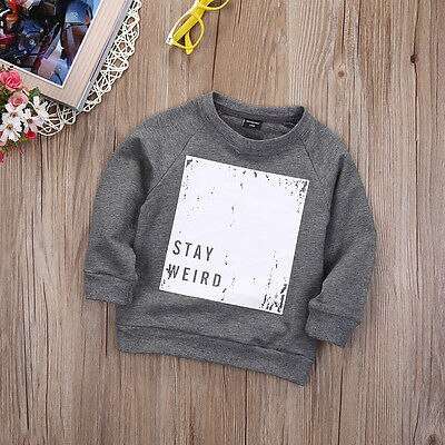 Spring and Autumn Kids Stay Weird Sweater