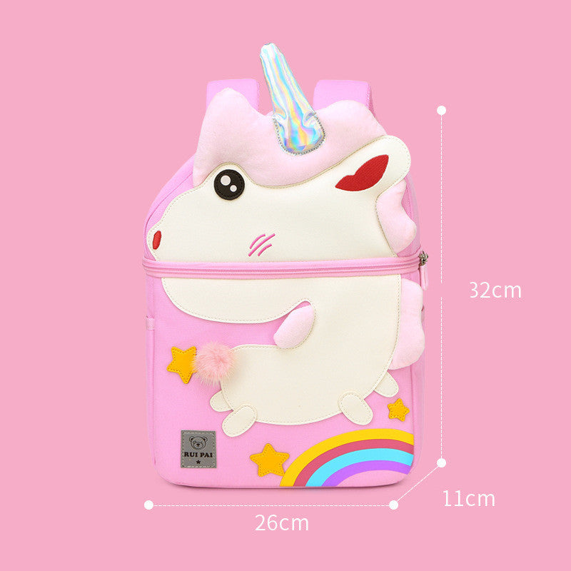Korean cute children cartoon school bag