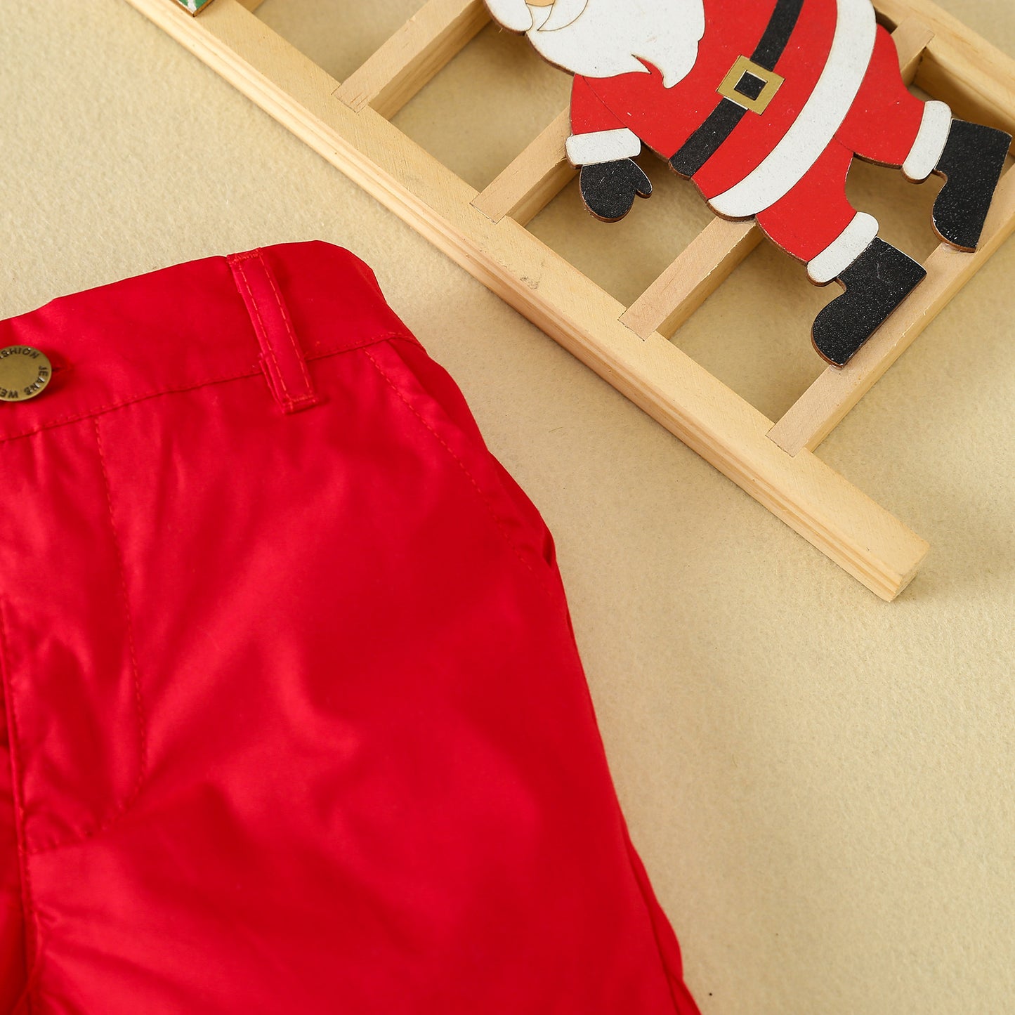 Christmas Boys Casual Short-sleeve Set