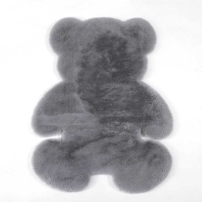 Fur Cartoon Bear Animal Carpet Floor Mat Door Mat