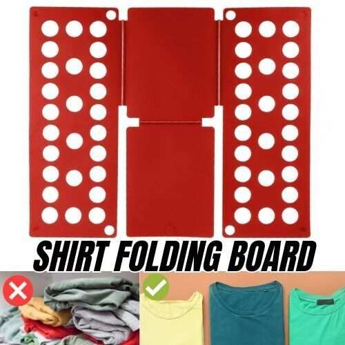 Clothes Fast Folder Board Laundry Organizer for Easy Storage