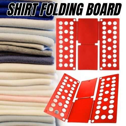 Clothes Fast Folder Board Laundry Organizer for Easy Storage