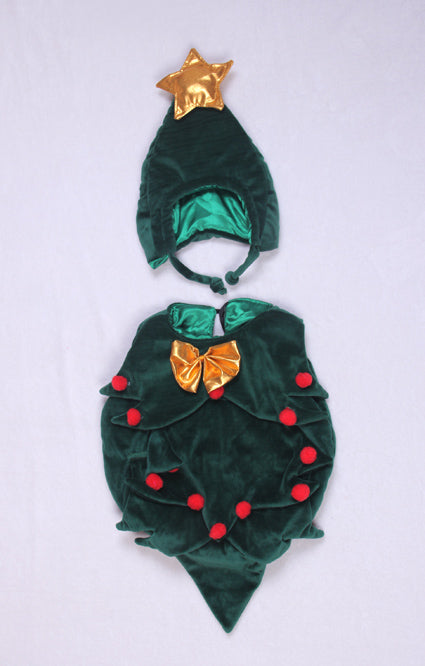 Baby Photography Christmas Tree Theme Outfit
