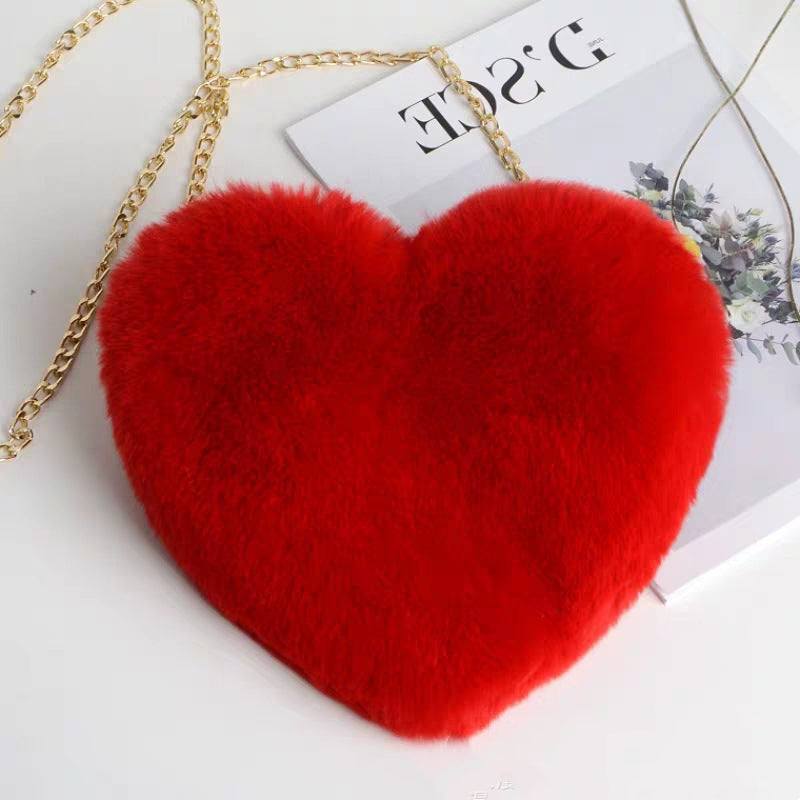 Love Plush Chain Purse