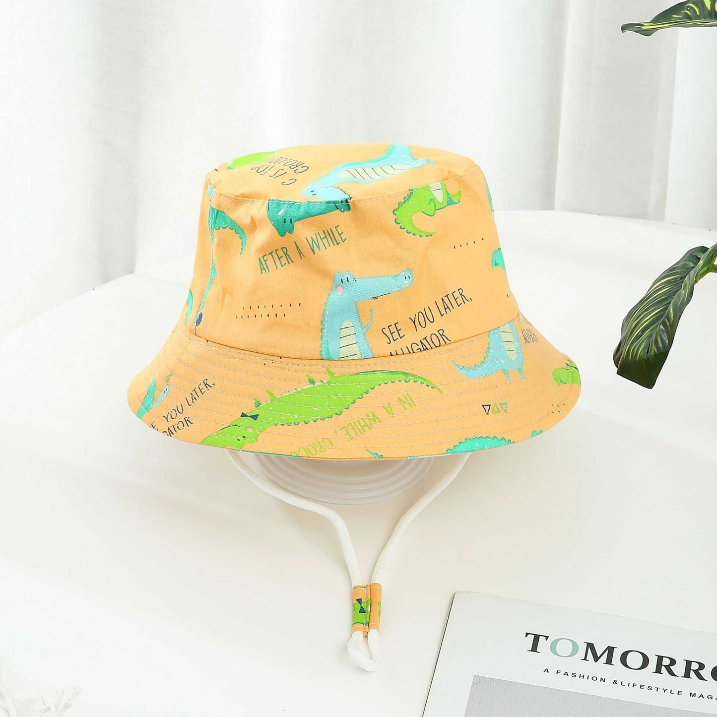 Children's Printed Bucket Sun Hat