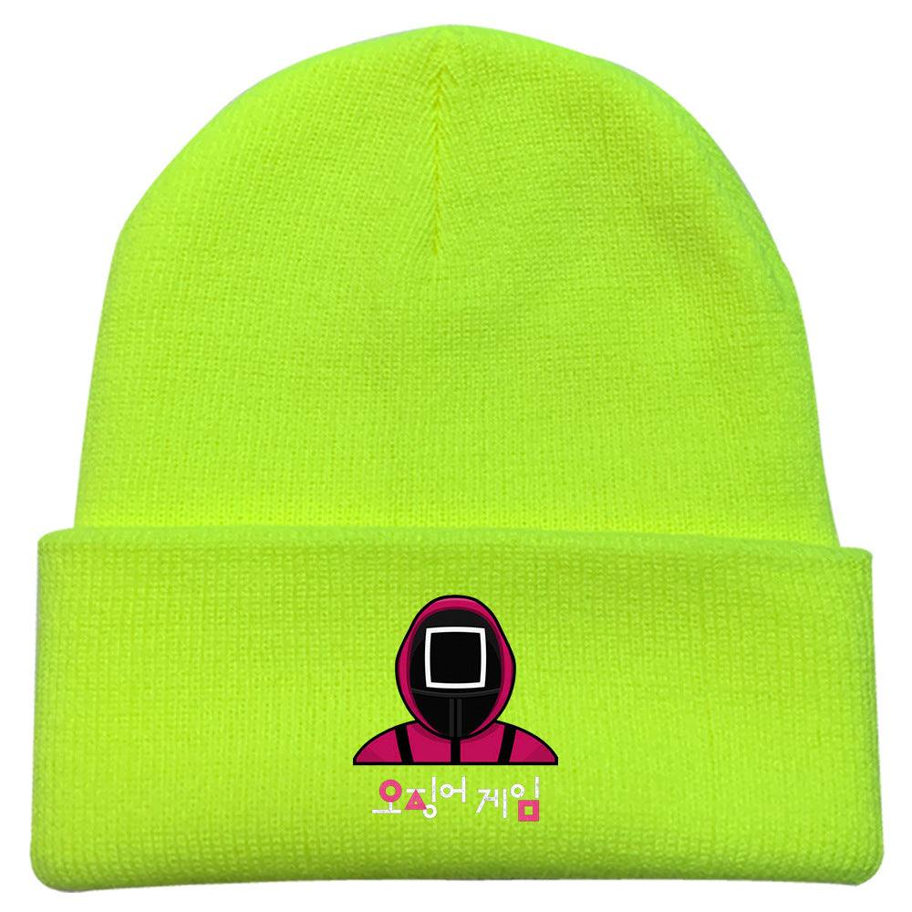 Simple Knitted 2D Digital Printing Beanie