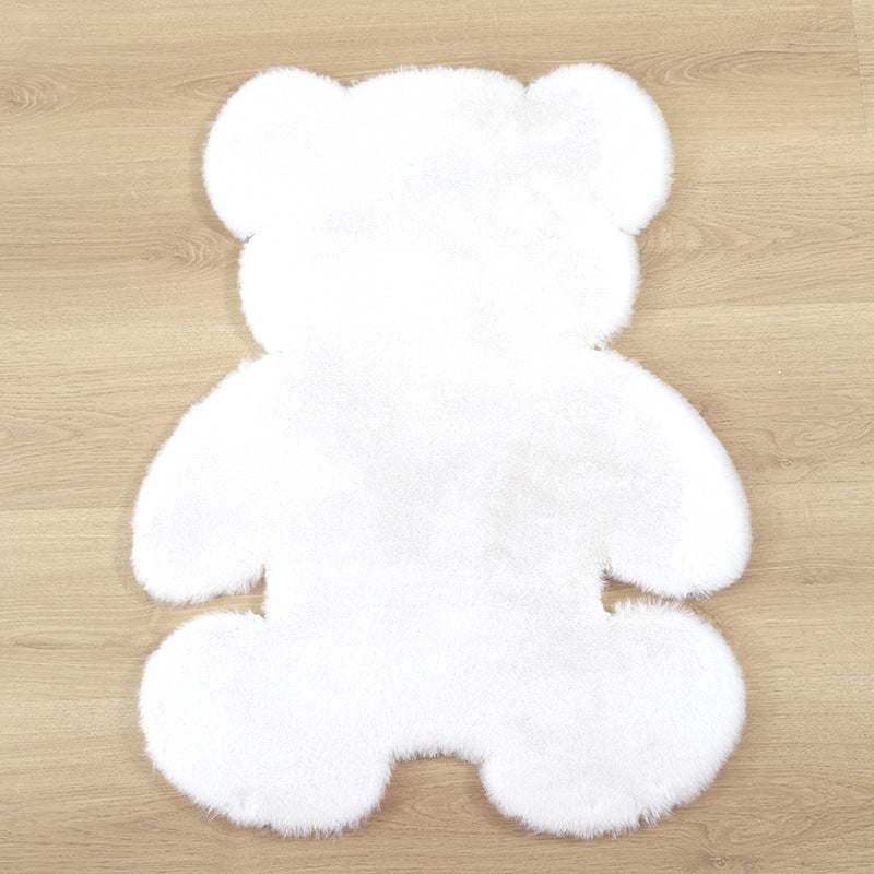 Fur Cartoon Bear Animal Carpet Floor Mat Door Mat