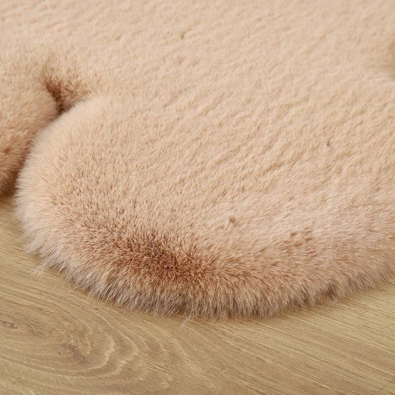 Fur Cartoon Bear Animal Carpet Floor Mat Door Mat