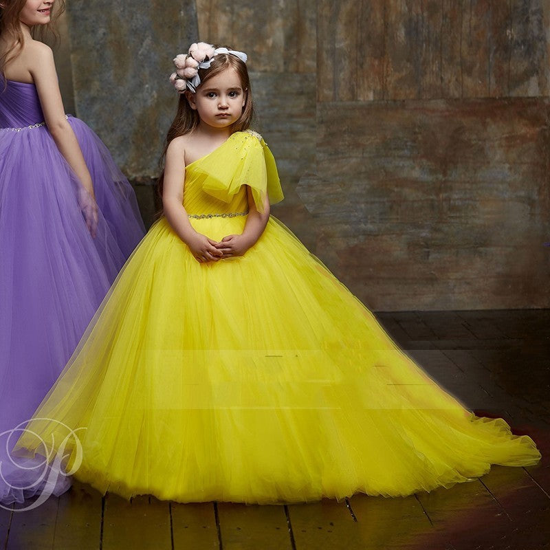 Gorgeous Comfortable Walking Show Piano Performance Dress