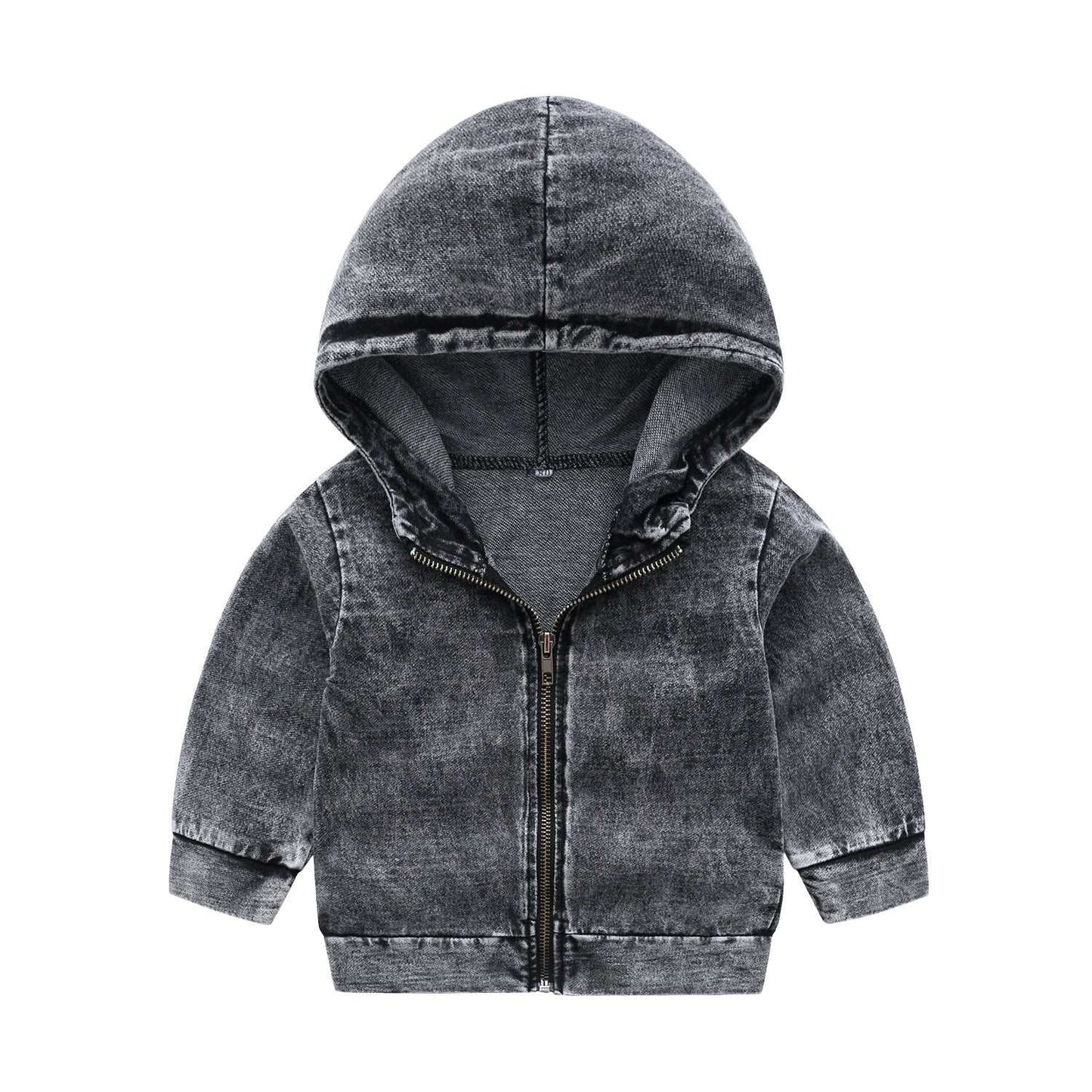 Boy Denim Long Sleeve Jacket And Pants
