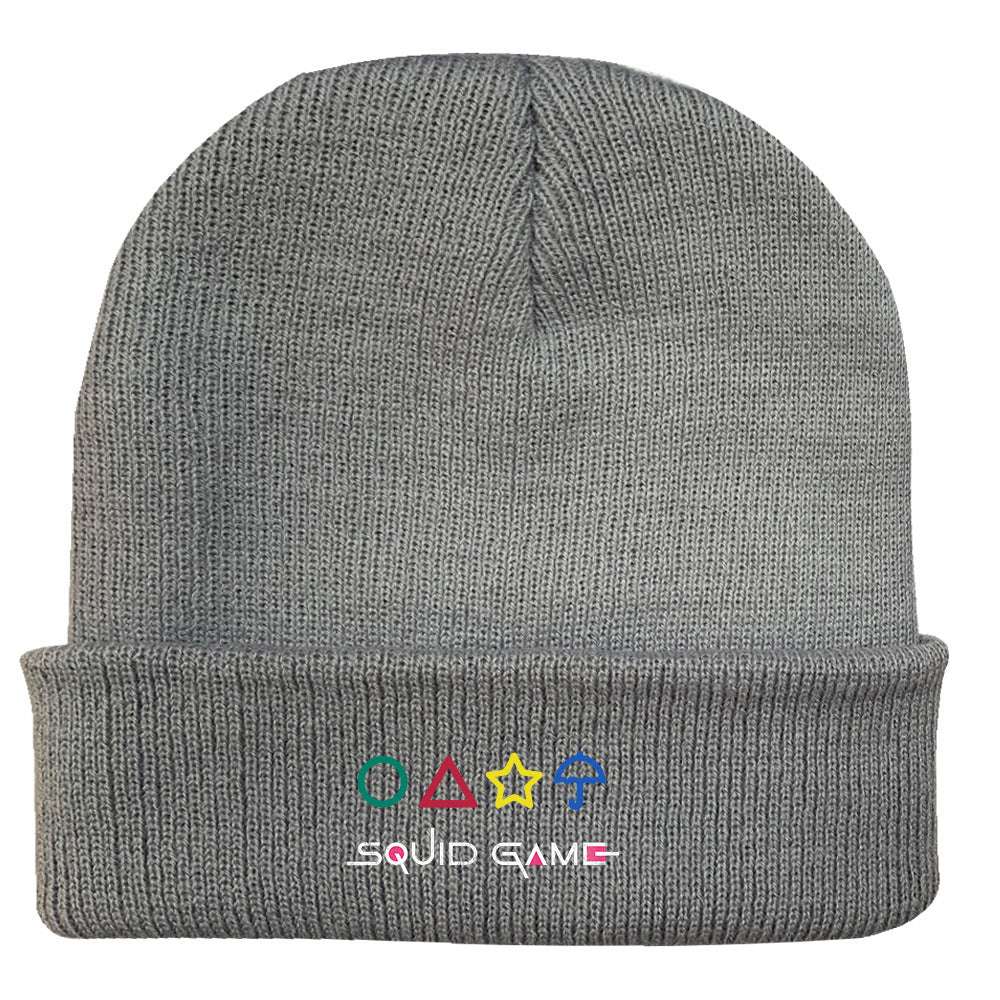 Simple Knitted 2D Digital Printing Beanie