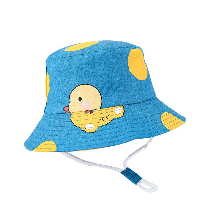 Children's Printed Bucket Sun Hat