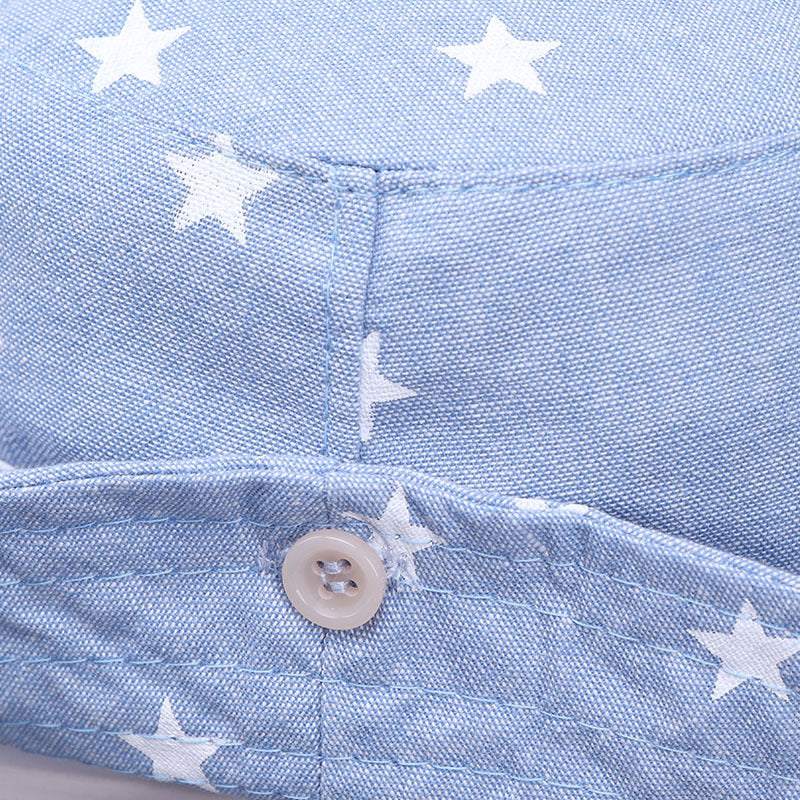 Kids Bucket Sun Hat with Stars