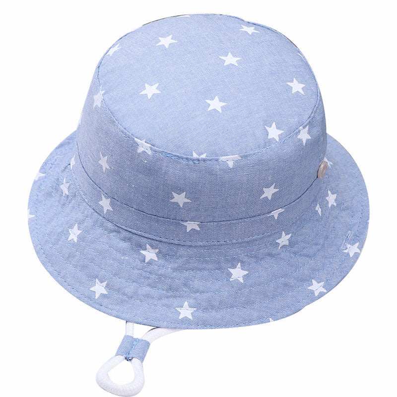 Kids Bucket Sun Hat with Stars