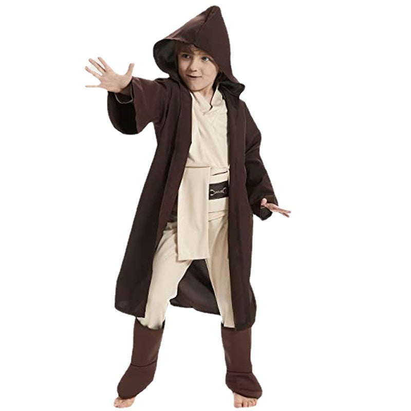 Children Absolutely Cosplay Playing Halloween Costume