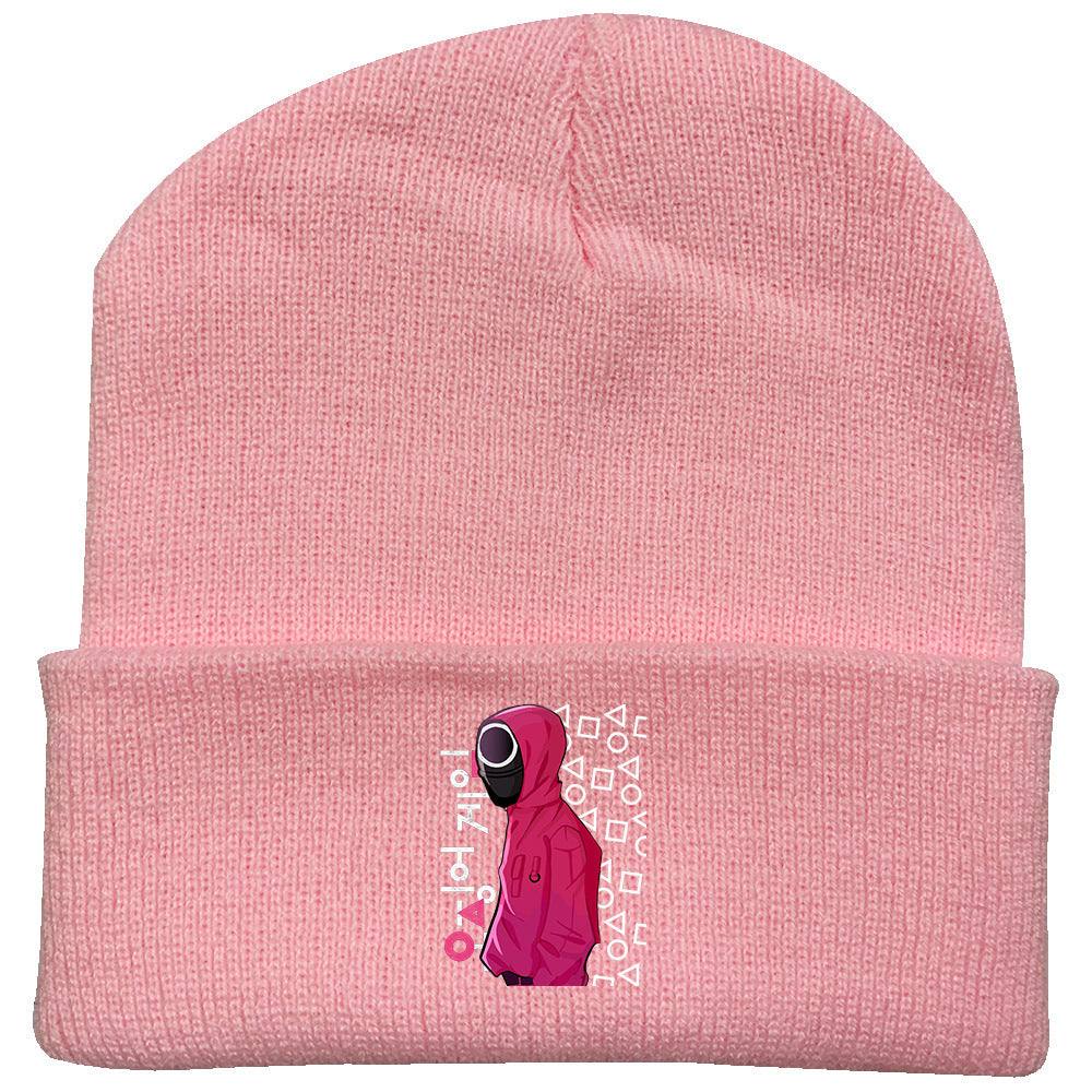 Simple Knitted 2D Digital Printing Beanie