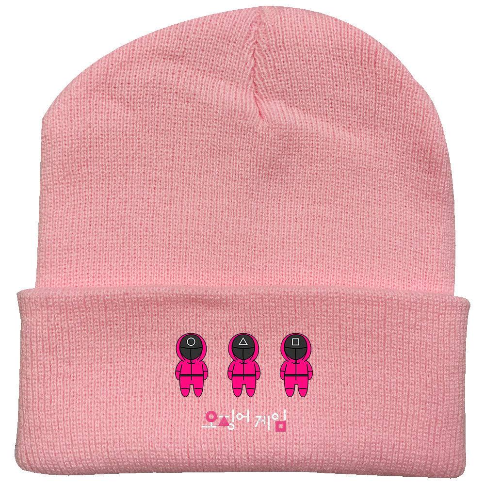 Simple Knitted 2D Digital Printing Beanie
