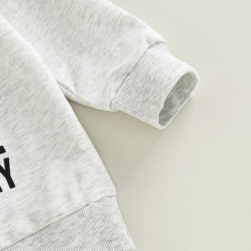 Kids Long Sleeve Football Sweater