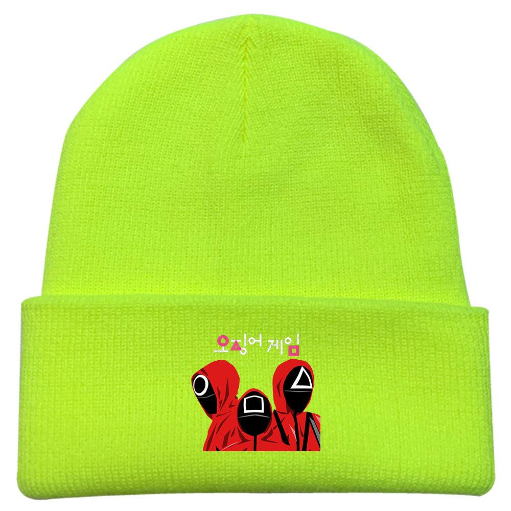 Simple Knitted 2D Digital Printing Beanie