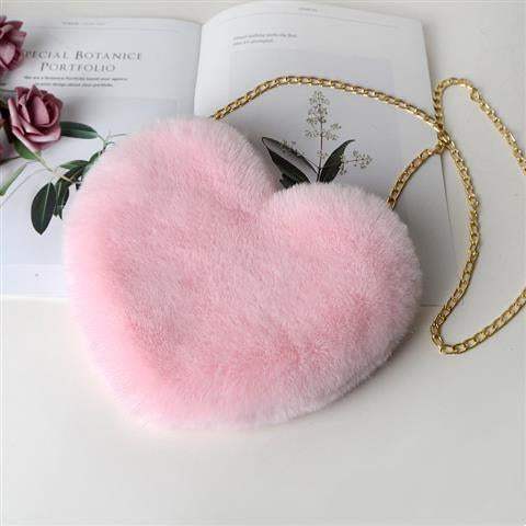 Love Plush Chain Purse