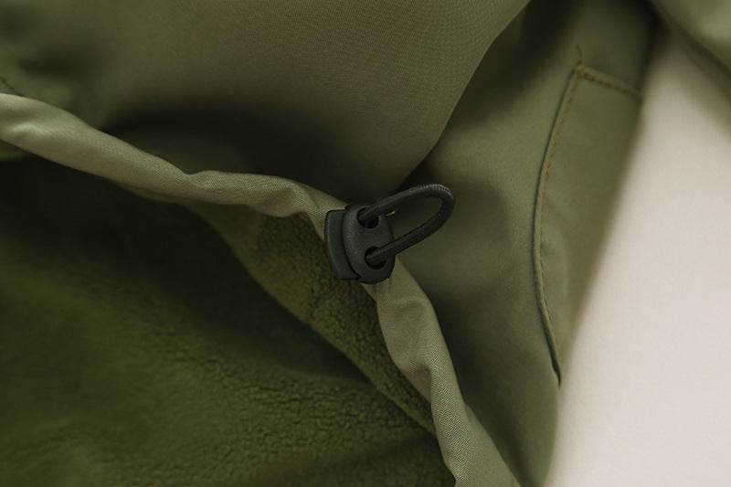 Children's Fleece-lined Stitching Jacket