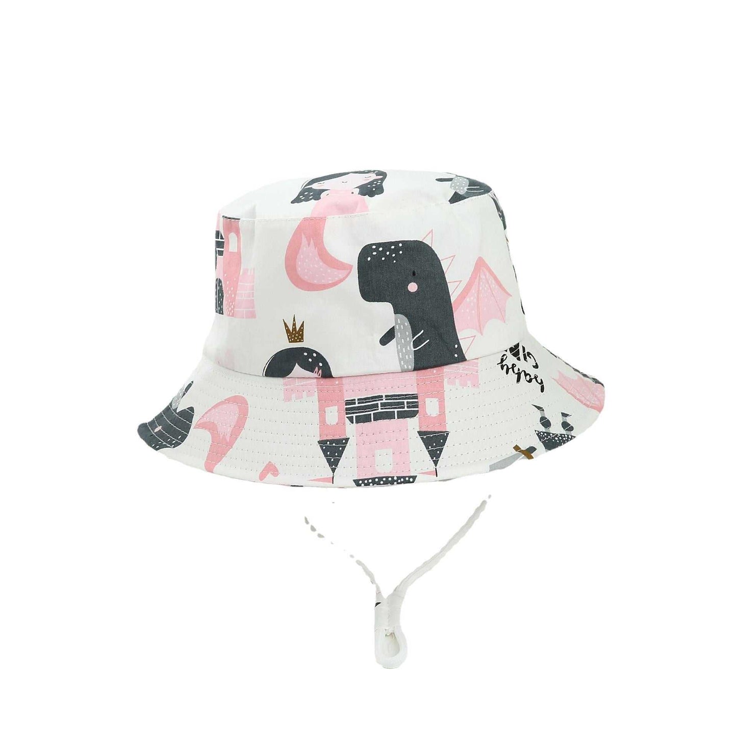 Children's Printed Bucket Sun Hat