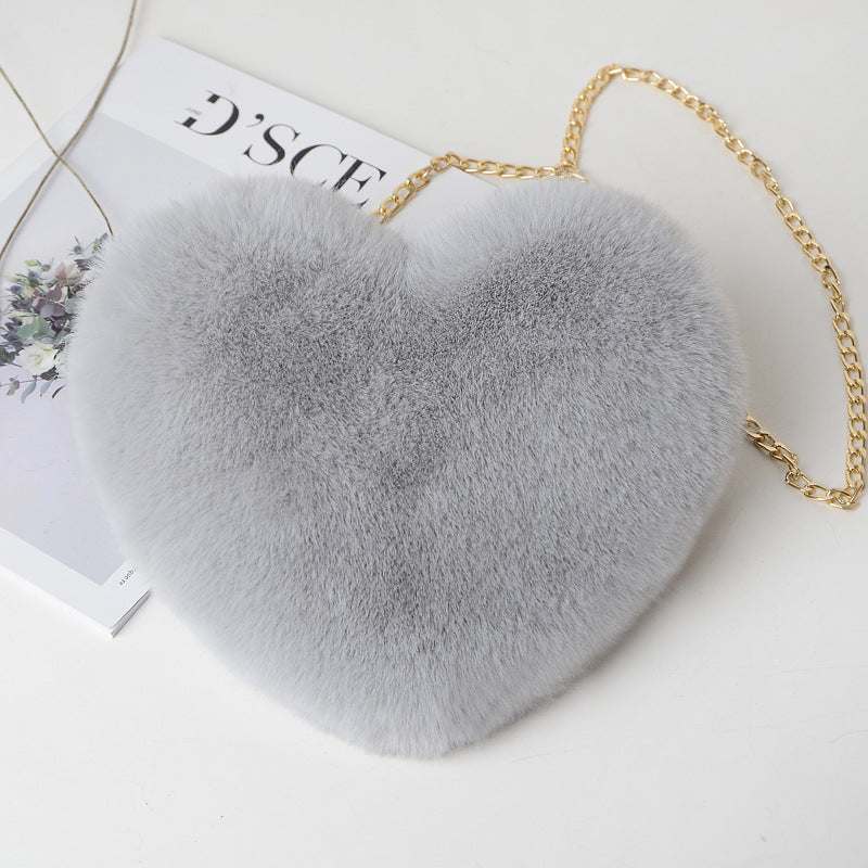 Love Plush Chain Purse