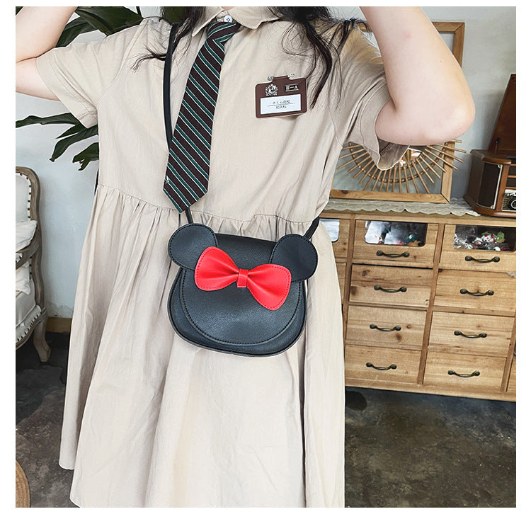 Cute And Adorable Bowknot Soft Girl Purse