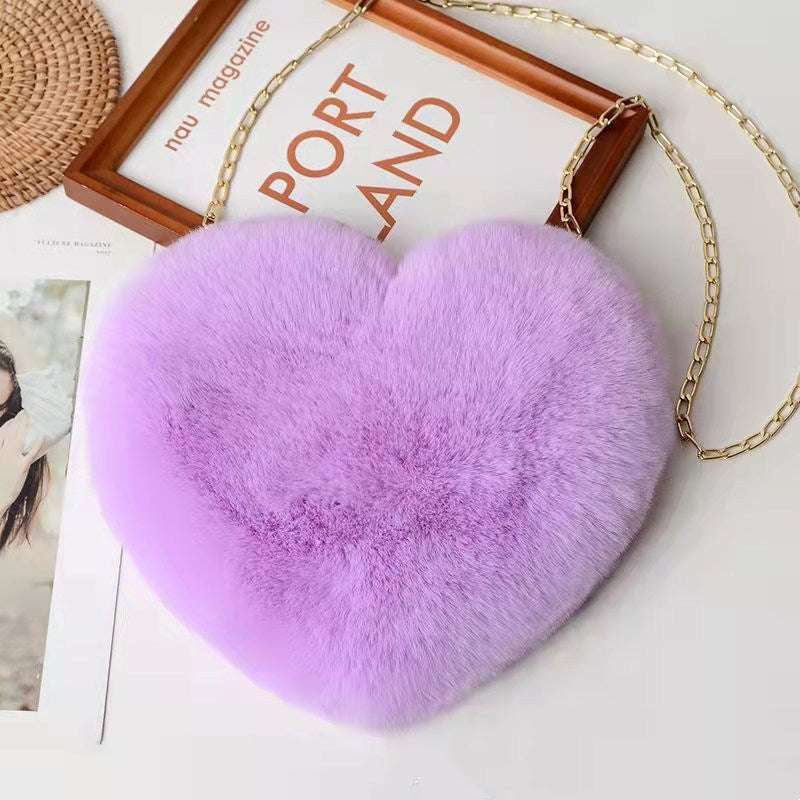 Love Plush Chain Purse