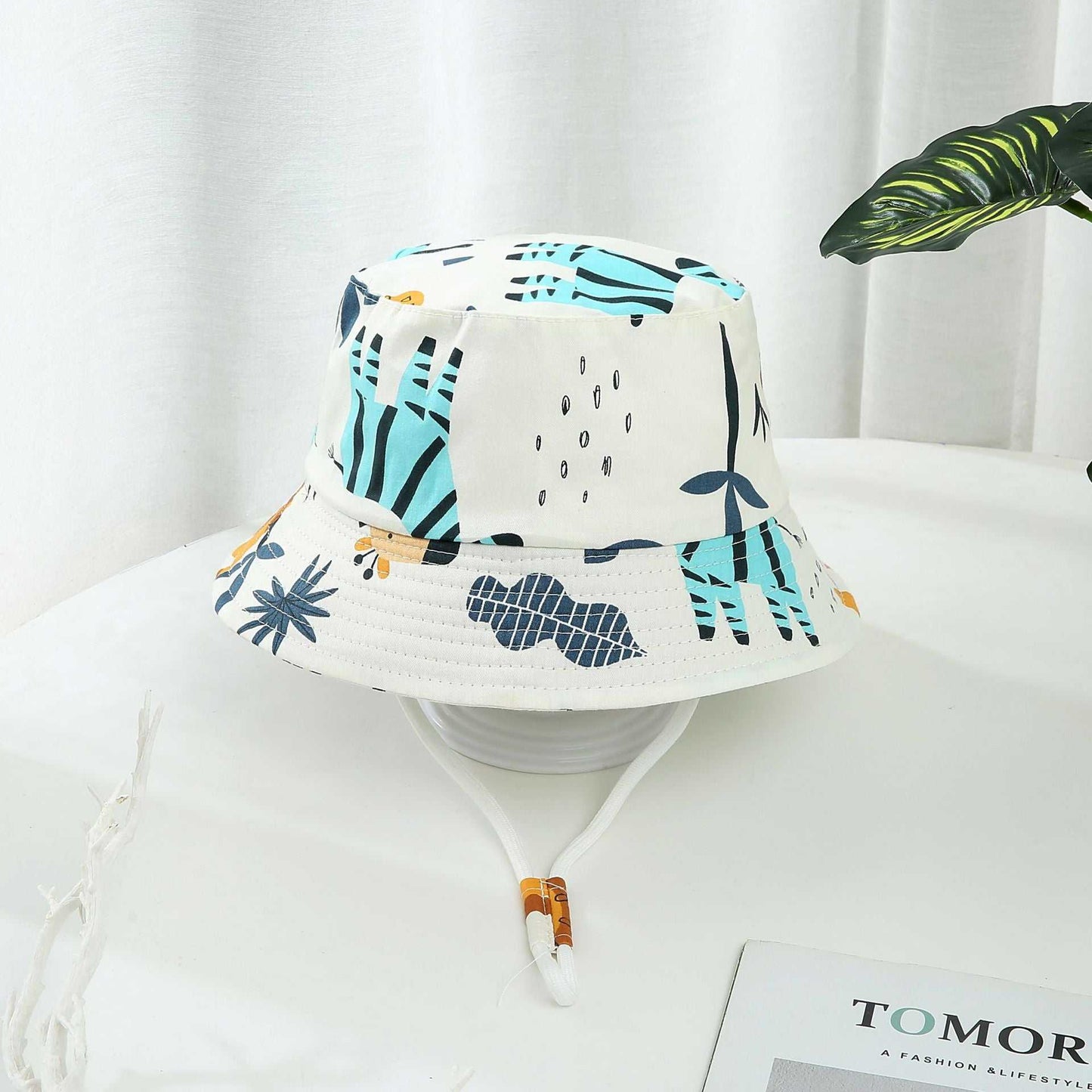 Children's Printed Bucket Sun Hat