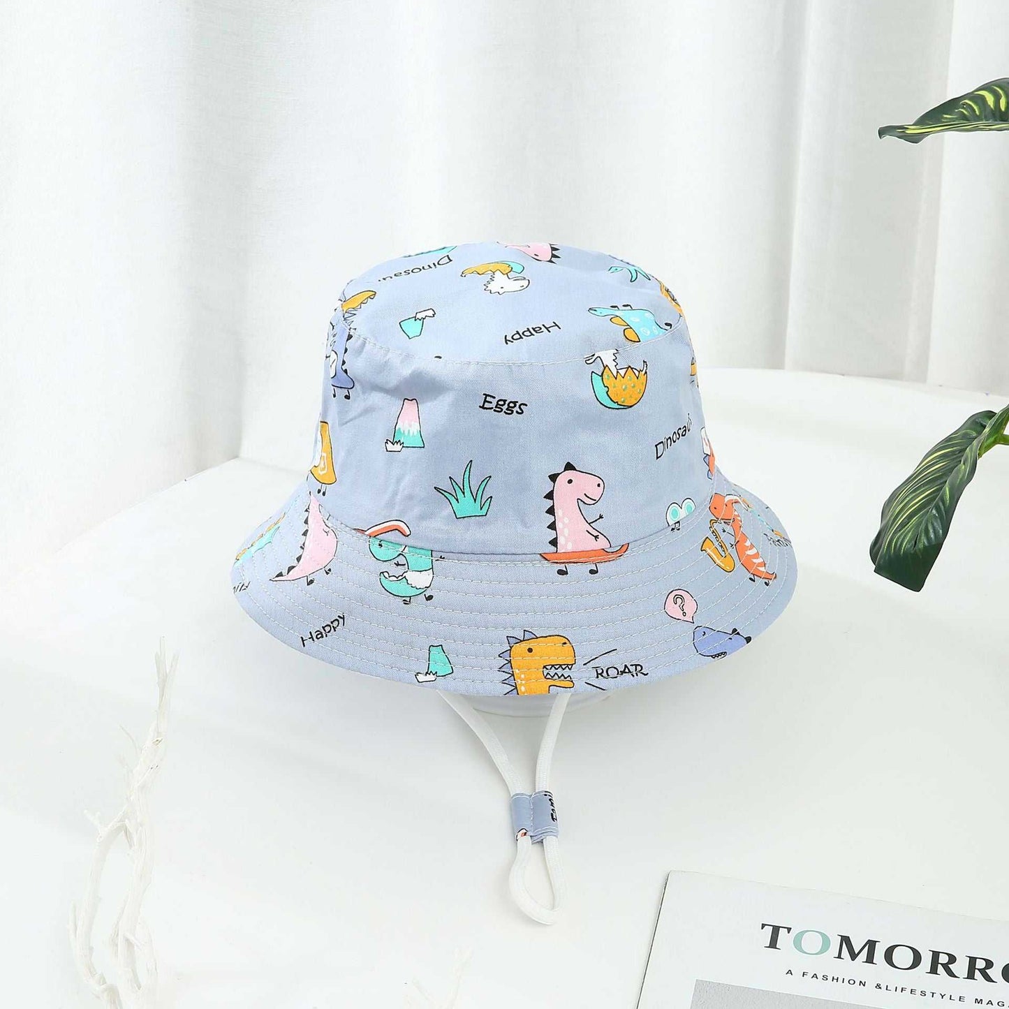 Children's Printed Bucket Sun Hat