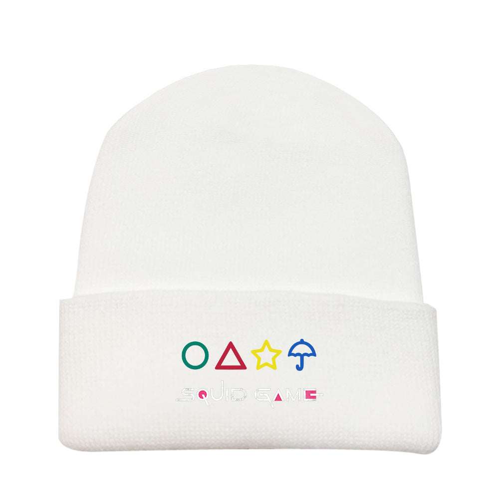 Simple Knitted 2D Digital Printing Beanie