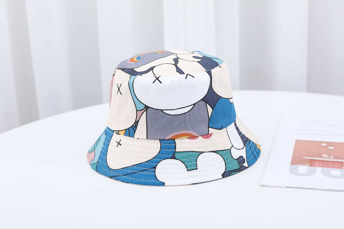Children's Printed Bucket Sun Hat