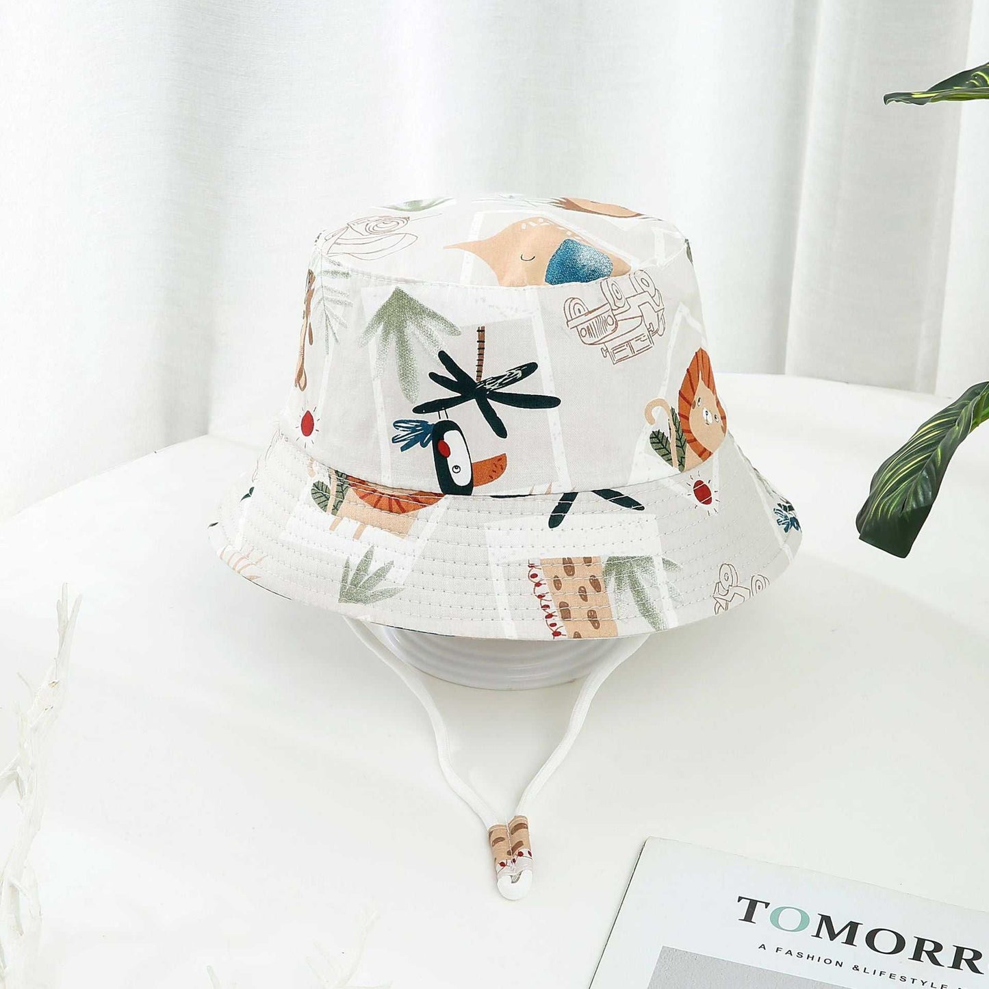 Children's Printed Bucket Sun Hat