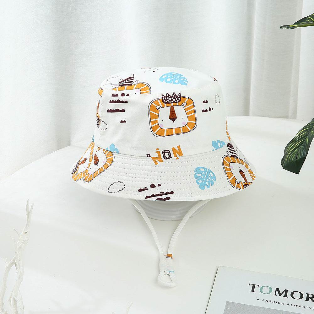 Children's Printed Bucket Sun Hat