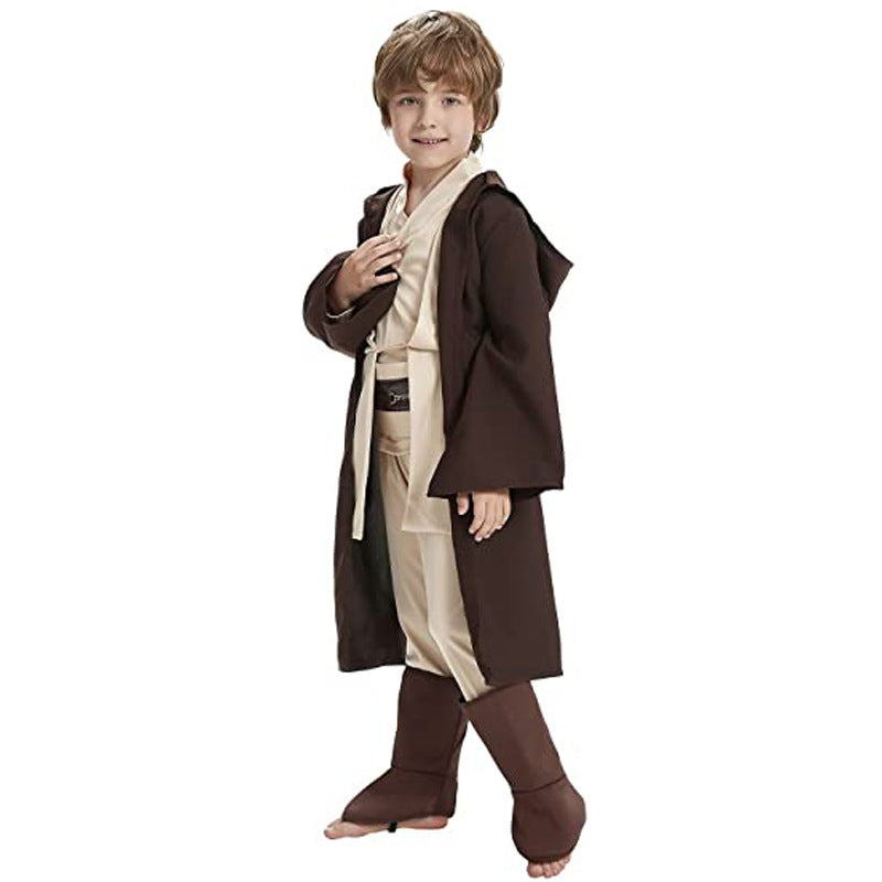 Children Absolutely Cosplay Playing Halloween Costume
