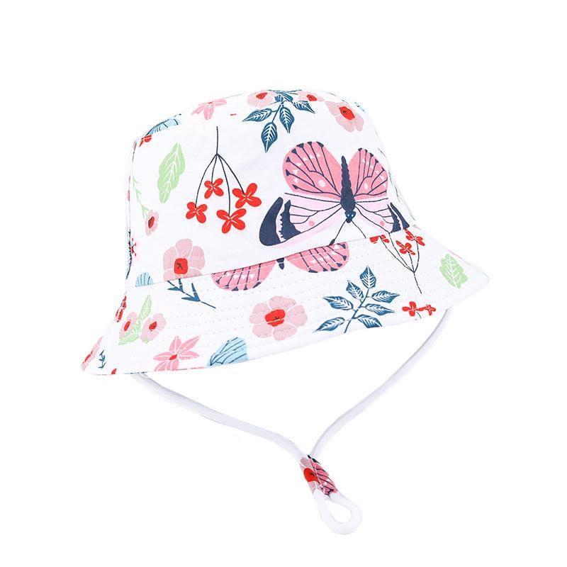 Children's Printed Bucket Sun Hat