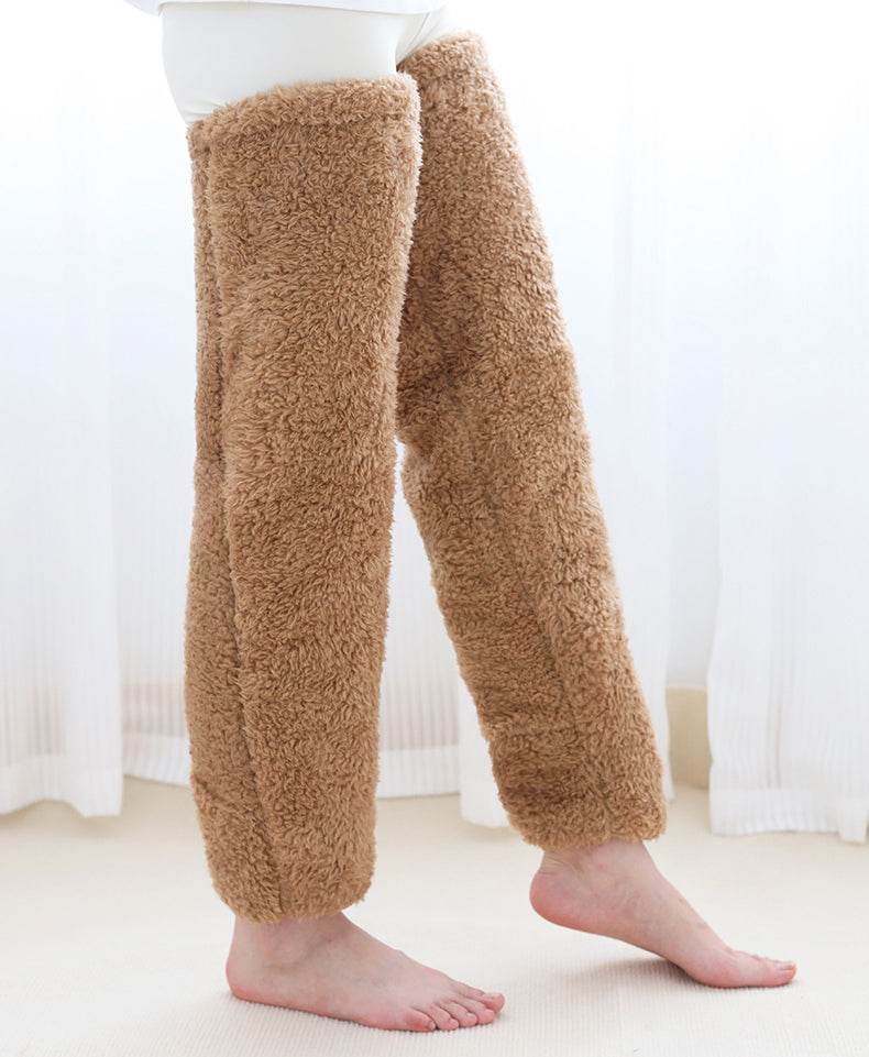 Knee High Fuzzy Long Warm Home Sleeping Socks | Cozy Comfort